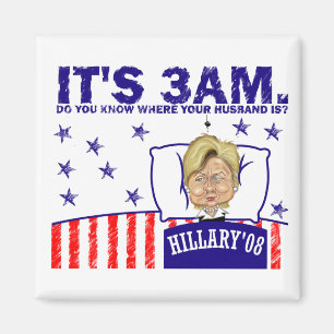 Imã ímã 3-AM-HILLARY