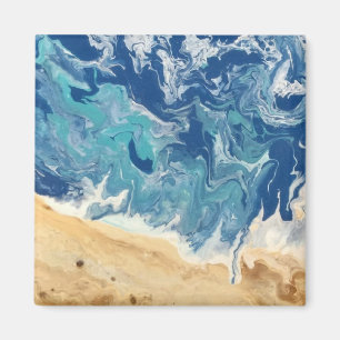 Imã Ímã abstrato da praia