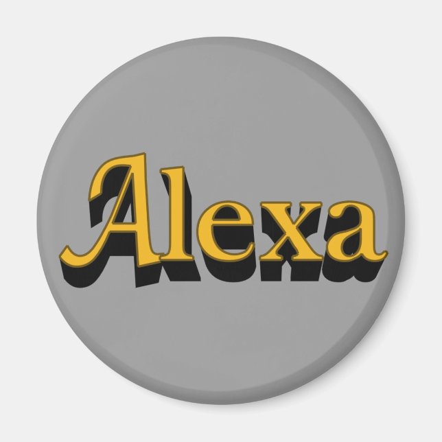 Imã Ímã Alexa (Frente)