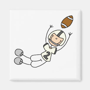 Imã Ímã amarelo do jogador de futebol