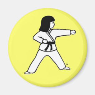 Imã Ímã amarelo do miúdo 7 das artes marciais