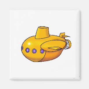 Imã Ímã amarelo do submarino  