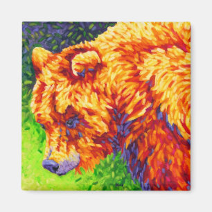 Imã Ímã amarelo do urso