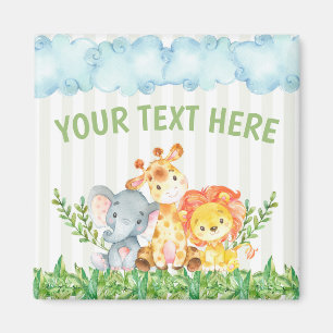 Imã Ímã animal do refrigerador do jardim zoológico 