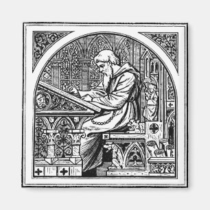 Imã Ímã antigo do woodcut