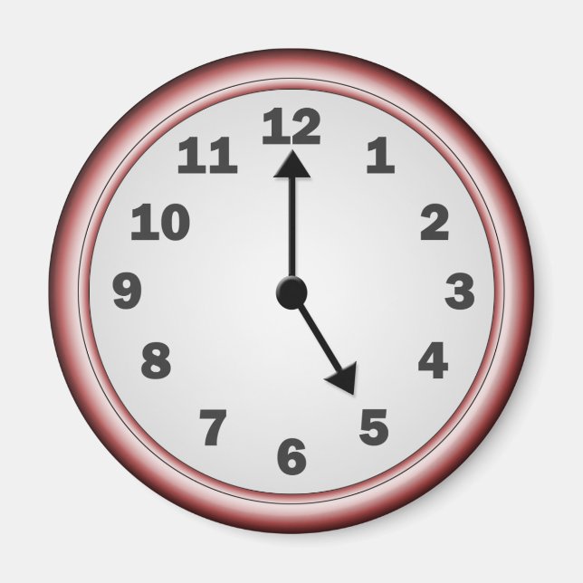 Imã ímã às 5 horas (Frente)