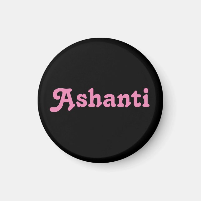 Imã Ímã Ashanti (Frente)