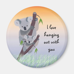 Imã Ímã australiano bonito do urso de Koala