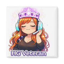 Ímã Avatar da Coroa de Elite de Veterano da HG