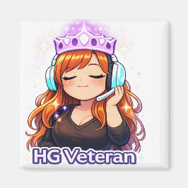 Imã Ímã Avatar da Coroa de Elite de Veterano da HG