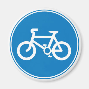 Imã Ímã azul da bicicleta