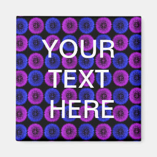 Imã Ímã azul e roxo feito sob encomenda dos