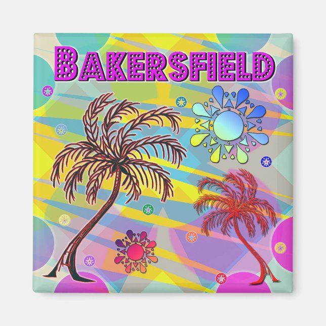 Imã Ímã Bakersfield Feliz e Esperança (Frente)