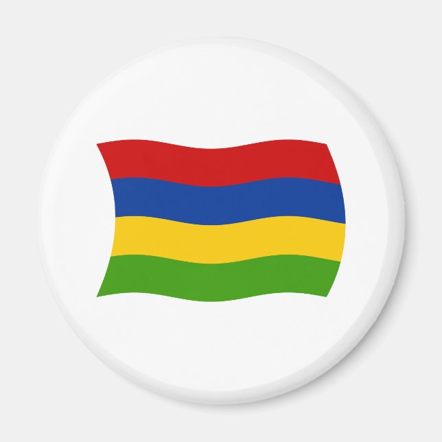 Imã Ímã Bandeira da Maurícia (Frente)