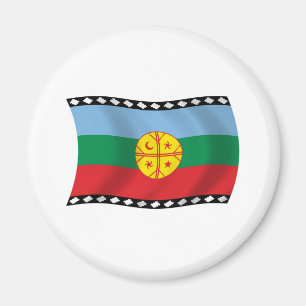 Imã Ímã Bandeira dos Mapuches