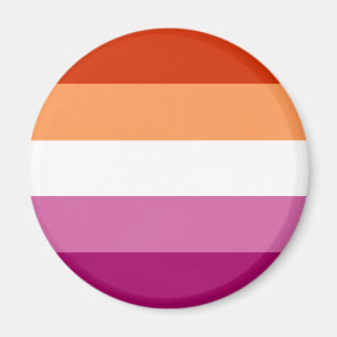 Imã Ímã Bandeira Lésbica LGBT