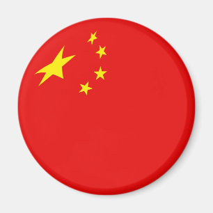 Imã Ímã Bandeira Olho de Peixe da China