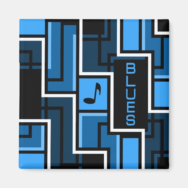 Imã ímã Blues (Frente)