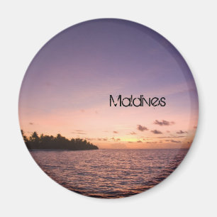 Imã Ímã bonito da praia de Maldives