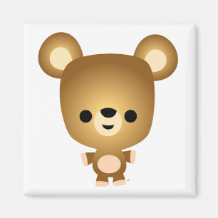 Imã Ímã bonito de Cub de urso dos desenhos animados