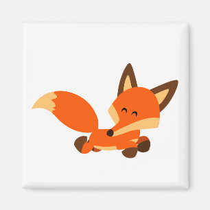 Imã Ímã bonito do Fox dos desenhos animados da frota