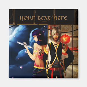 Imã Ímã bonito dos nightslayers dos meninos da