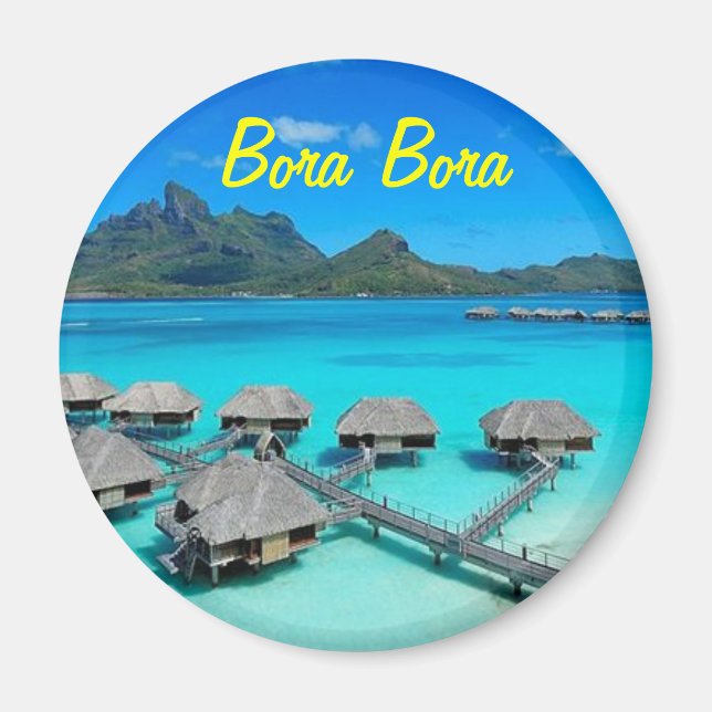 Imã ímã Bora Bora (Frente)