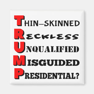 Imã Ímã branco do trunfo em resumo