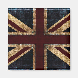 Imã ímã BRITÂNICO da bandeira do grunge