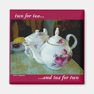 Imã ímã - bules de chá em inglês