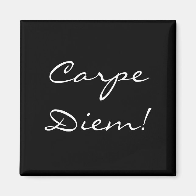 Imã ímã Carpe Diem (Frente)