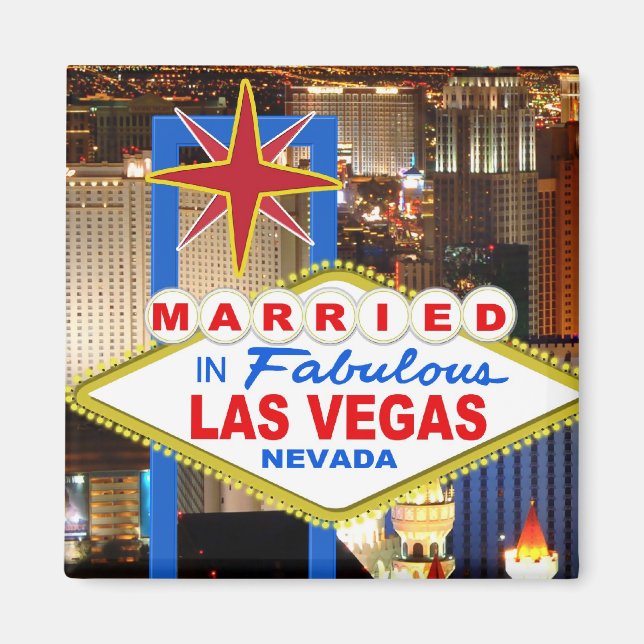 Imã Ímã Casado Em Las Vegas (Frente)