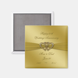 Imã Ímã clássico do aniversário de casamento do ou