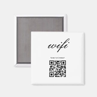 Imã Ímã | Código Qr Wifi Moderno