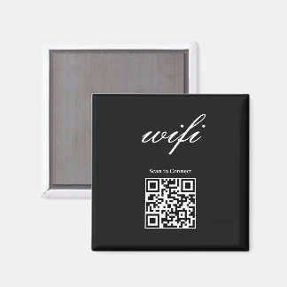 Imã Ímã | Código Qr Wifi Moderno