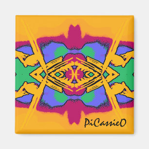 Imã Ímã colorido do design do diamante de Geo