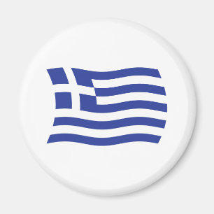 Imã Ímã com a Bandeira da Grécia