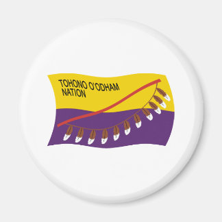Imã Ímã com a Bandeira da Nação Tohono O'odham