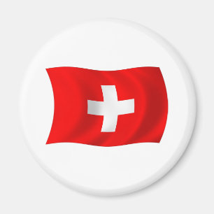 Imã Ímã com a Bandeira da Suíça