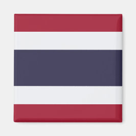 Imã Ímã com a Bandeira da Tailândia