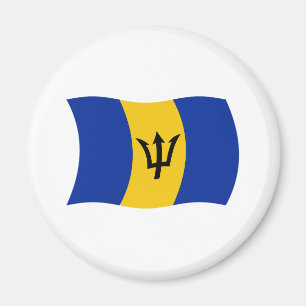 Imã Ímã com a Bandeira de Barbados