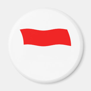 Imã Ímã com a Bandeira de Mônaco