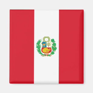 Imã Ímã com a bandeira de Peru