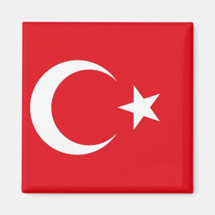 Imã Ímã com a bandeira de Turquia