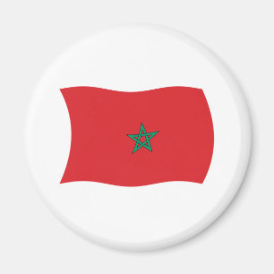 Imã Ímã com a Bandeira do Marrocos