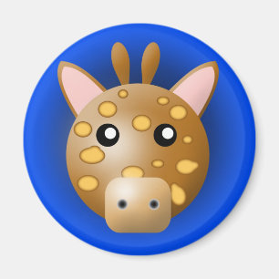 Imã ímã com animal: girafa