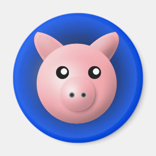 Imã ímã com animal: porco