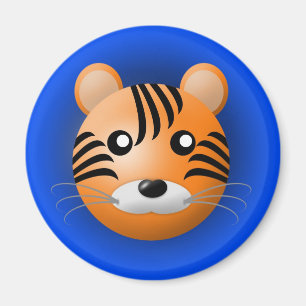 Imã ímã com animal: tigre