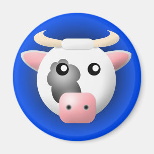 Imã ímã com animal: vaca