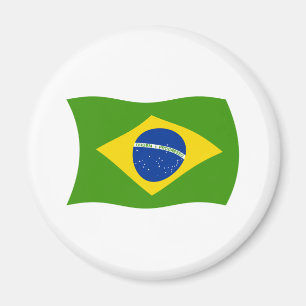 Imã Ímã com Bandeira do Brasil